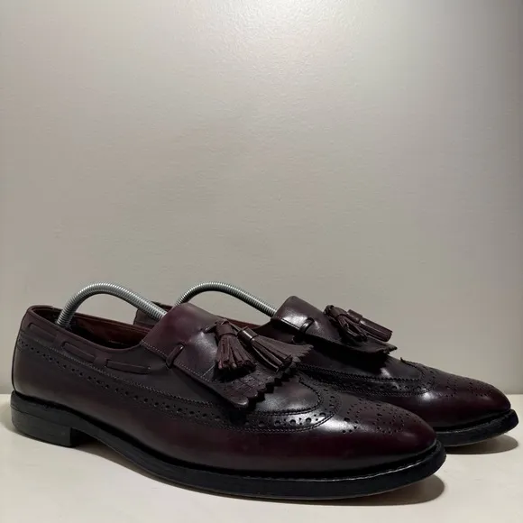 Allen Edmonds Arlington Men’s Size 11.5 Leather Kiltie Tassel Loafers Shoes