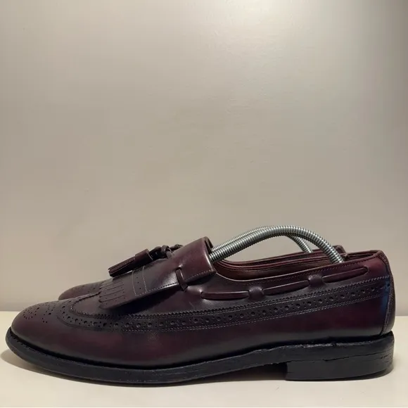 Allen Edmonds Arlington Men’s Size 11.5 Leather Kiltie Tassel Loafers Shoes
