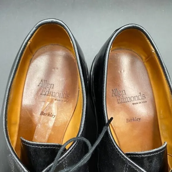 Allen Edmonds Berkley Black Dress Shoes Men's Size 9 D