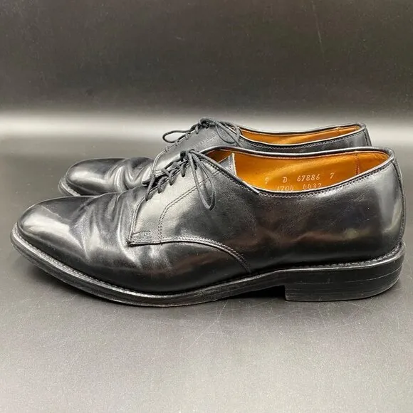 Allen Edmonds Berkley Black Dress Shoes Men's Size 9 D