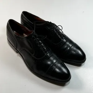Allen Edmonds Black Cap Toe Leather Dress Shoes Mens 13 D