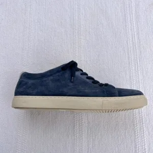Allen Edmonds Blue Suede Lace Sneakers Size 8.5 casual