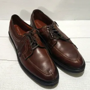 Allen Edmonds  chocolate brown oxfords dress mens shoes size 13