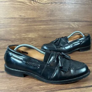 Allen Edmonds Cody Black Leather Slip-On Loafer Tassel Dress Shoes Men’s Size 11