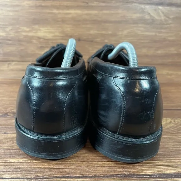 Allen Edmonds Cody Black Leather Slip-On Loafer Tassel Dress Shoes Men’s Size 11