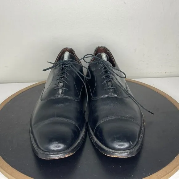 Allen Edmonds Dress Shoes Men’s Size 12 Park Avenue Cap Toe Black Oxford