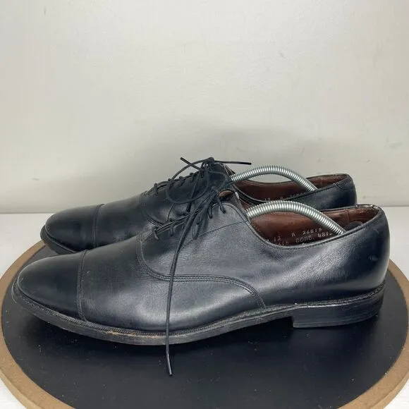 Allen Edmonds Dress Shoes Men’s Size 12 Park Avenue Cap Toe Black Oxford