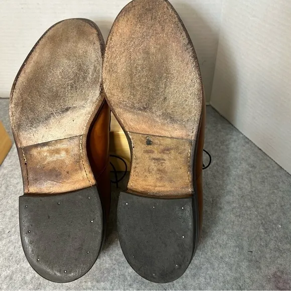 Allen Edmonds Hillcrest Blucher Dress Shoes Walnut Leather 10.5D Retail $395