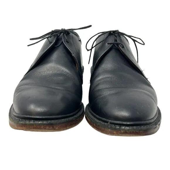 Allen Edmonds Jomoc Derby Oxford Black Leather Dress Shoes 9E