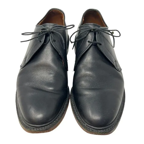 Allen Edmonds Jomoc Derby Oxford Black Leather Dress Shoes 9E