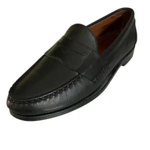 ALLEN EDMONDS Kearney Penny Loafers Shoes Black Leather Men's 9 D