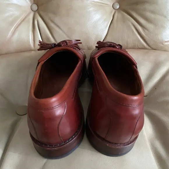 Allen Edmonds Mens dress shoes Loafer Cornelius Tassel Slip On Leather 10 D