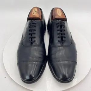 Allen Edmonds Park Avenue Men Size 8.5D Black Leather Cap Toe Oxford Dress Shoe