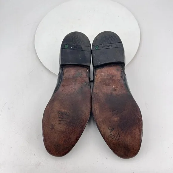 Allen Edmonds Park Avenue Men Size 8.5D Black Leather Cap Toe Oxford Dress Shoe