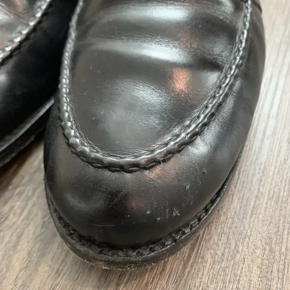 Allen Edmonds Randolph Black Leather Penny Loafer Dress Shoes Men's Size 12
