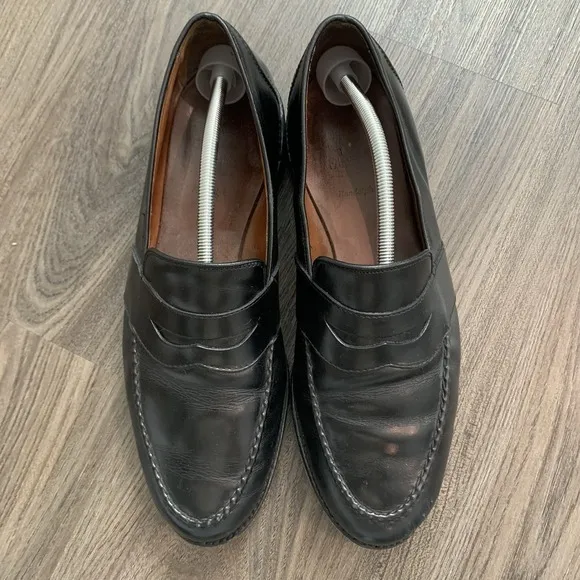 Allen Edmonds Randolph Black Leather Penny Loafer Dress Shoes Men's Size 12