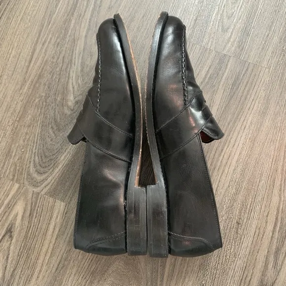 Allen Edmonds Randolph Black Leather Penny Loafer Dress Shoes Men's Size 12
