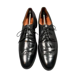 Allen Edmonds Richmond Black Wing Tip Wingtip Brogue Mens Dress Shoes Size 14 4A