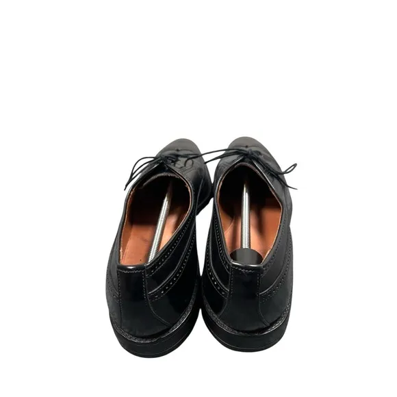 Allen Edmonds Richmond Black Wing Tip Wingtip Brogue Mens Dress Shoes Size 14 4A