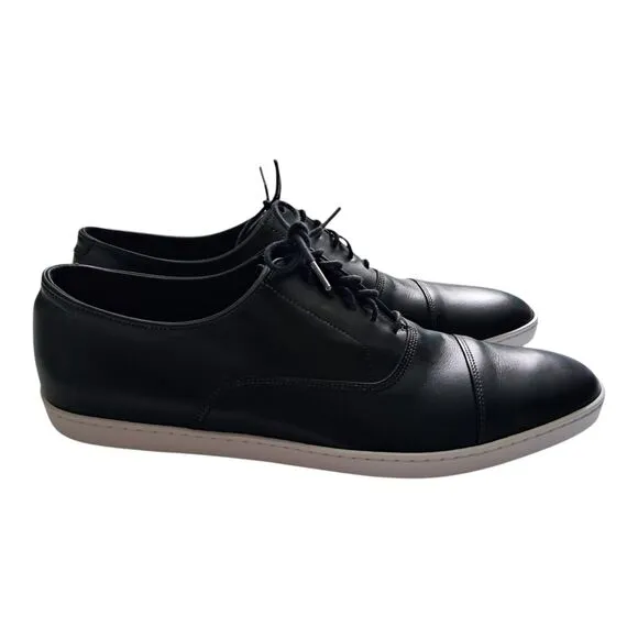 Allen Edmonds Shoes Men's 13 Black Park Avenue Oxford Dress Sneaker Leather Lace
