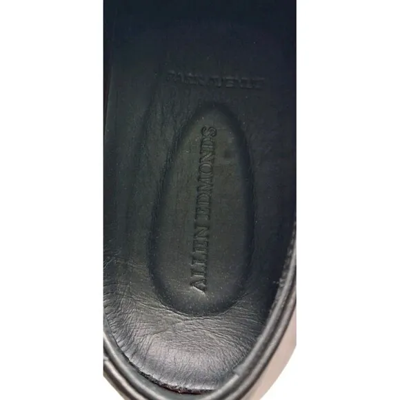 Allen Edmonds Shoes Men's 13 Black Park Avenue Oxford Dress Sneaker Leather Lace