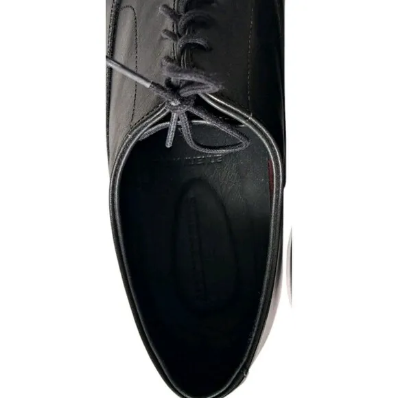 Allen Edmonds Shoes Men's 13 Black Park Avenue Oxford Dress Sneaker Leather Lace