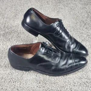 Allen Edmonds Shoes Mens Sz 16‎ D Fifth 5th Avenue Black Cap Toe Oxford Dress