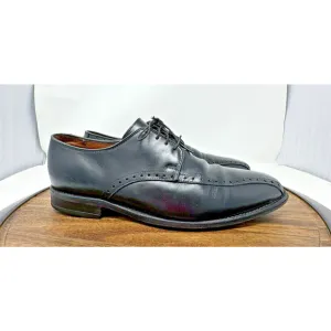 Allen Edmonds Wendell 5708 Black Leather Oxford Dress Shoes Men's Size 8 D