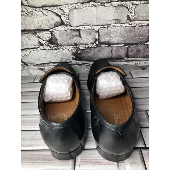 Allen Edmonds Black Leather Slip On Loafers Dress Shoes Men Sz 10D US/43EU