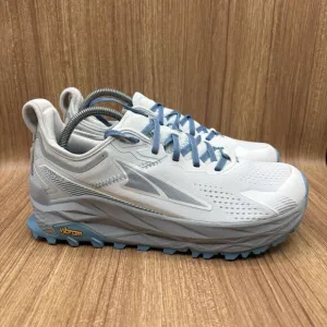 Altra Olympus 5 White Blue Gray Athletic Running Shoes Sneaker Women’s 10.5 READ