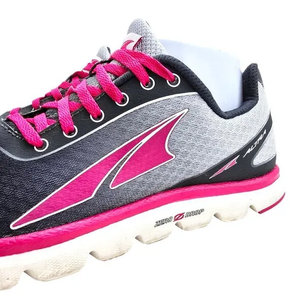 Altra One 2.5 Inner Flex Zero Drop Running Shoes Grey Pink