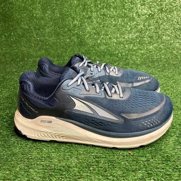 Altra Paradigm 6 Men Size 9.5 Running Shoes Navy Blue EGO Max AL0A5471446