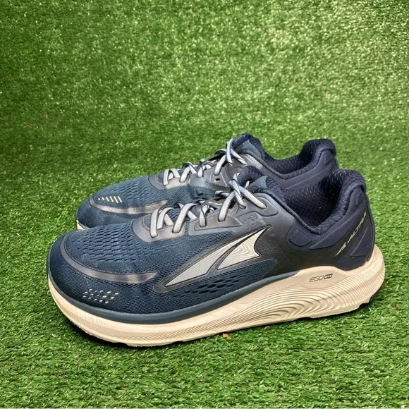 Altra Paradigm 6 Men Size 9.5 Running Shoes Navy Blue EGO Max AL0A5471446