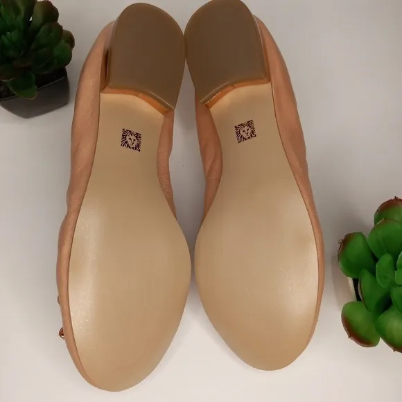 ANNE KLEIN Patricia Ballet Flats Sz 6.5M