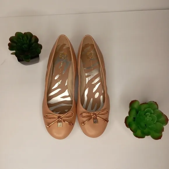 ANNE KLEIN Patricia Ballet Flats Sz 6.5M
