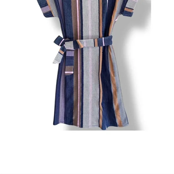 [ANTHROPOLOGIE 34° N 118° W] AUSTEN STRIPED TUNIC DRESS , Women's size small
