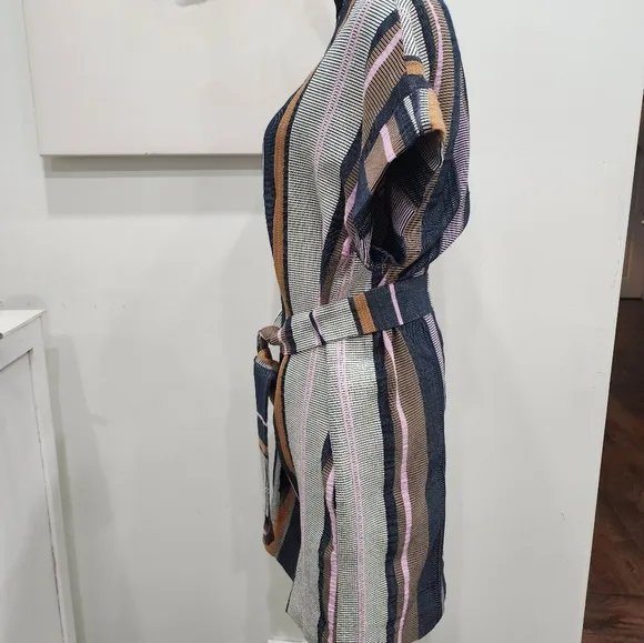 [ANTHROPOLOGIE 34° N 118° W] AUSTEN STRIPED TUNIC DRESS , Women's size small