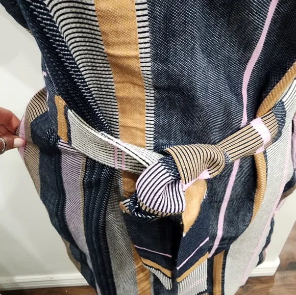 [ANTHROPOLOGIE 34° N 118° W] AUSTEN STRIPED TUNIC DRESS , Women's size small