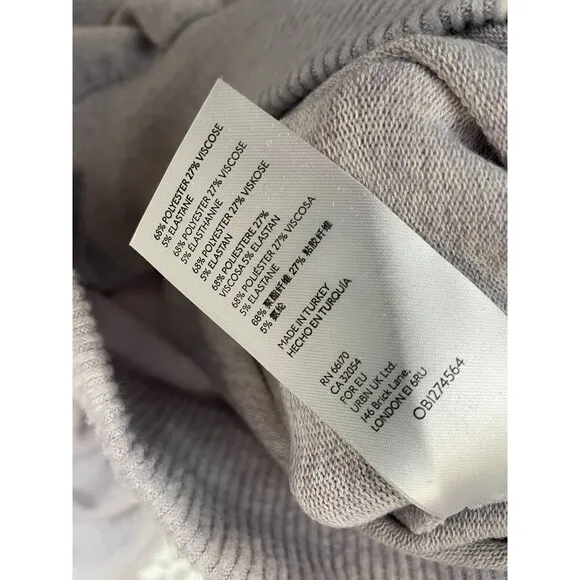 Anthropologie Maeve Laney Sweatshirt Women's M Purple Lined Long Raglan Sleeve