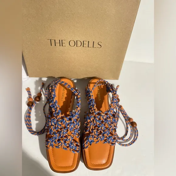 Anthropology @@@THE ODELLS@@@The Odells braided Platform Sandals. Size: 38