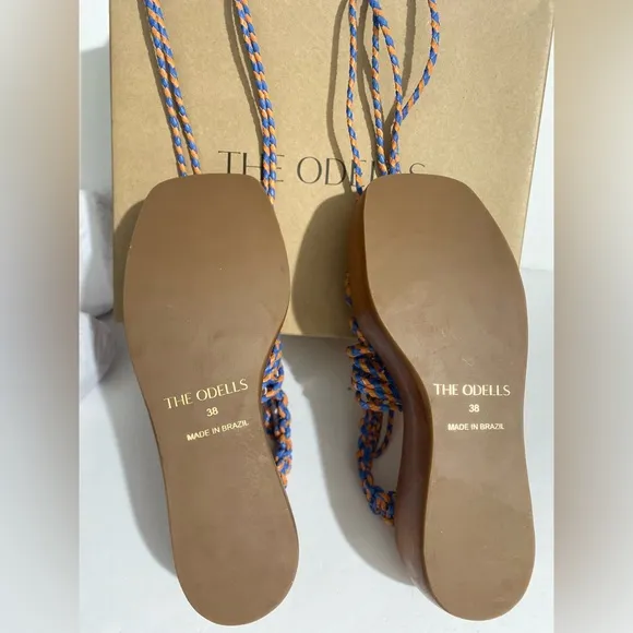 Anthropology @@@THE ODELLS@@@The Odells braided Platform Sandals. Size: 38
