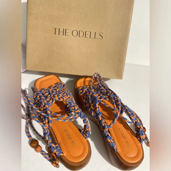 Anthropology @@@THE ODELLS@@@The Odells braided Platform Sandals. Size: 38