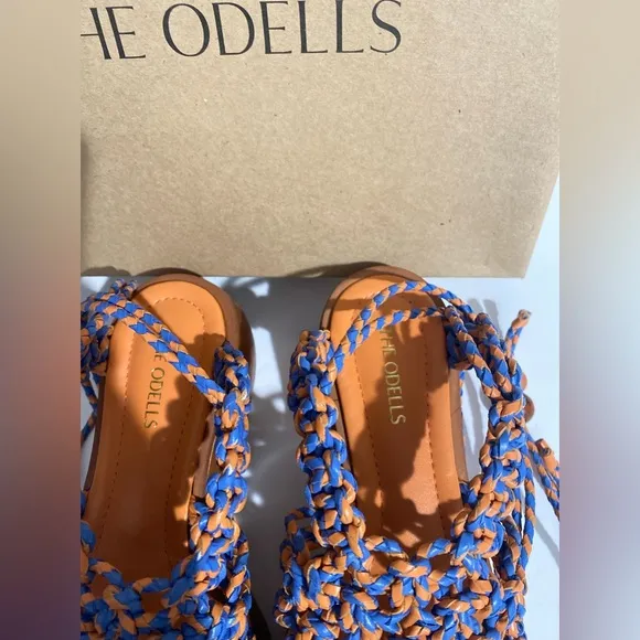 Anthropology @@@THE ODELLS@@@The Odells braided Platform Sandals. Size: 38