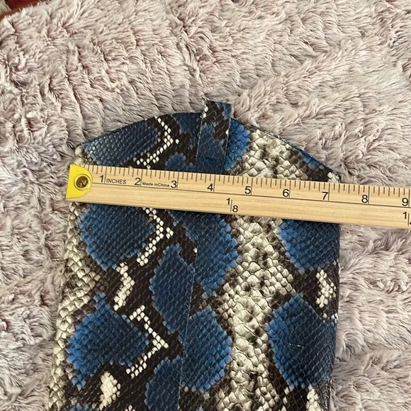 Antonio Melani Blue Multi Western Knee High Boots Women’s Sz 8.5M Concert, Dance