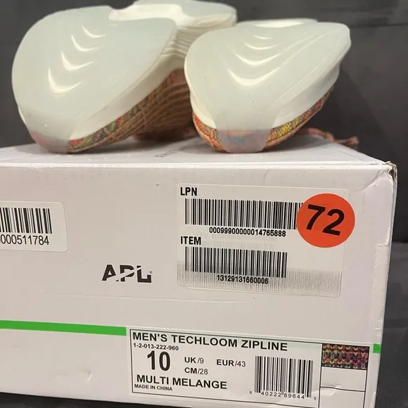 APL Men’s Techloom Zipline - Multi Melange Colorway