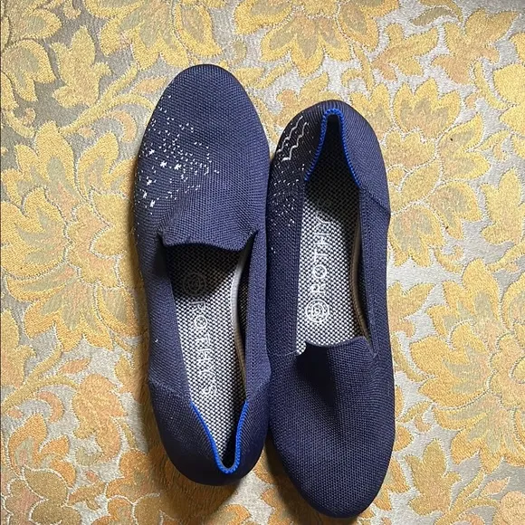 Aquarius Rothy's Women's Blue Knit Flats