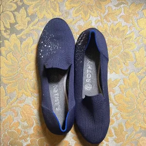 Aquarius Rothy's Women's Blue Knit Flats