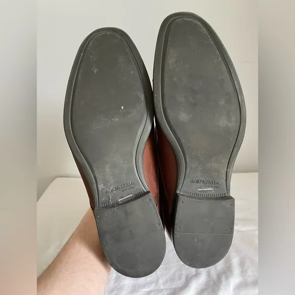 Aquatalia Mens Lace Up Dress Shoes Size 10