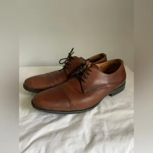 Aquatalia Mens Lace Up Dress Shoes Size 10