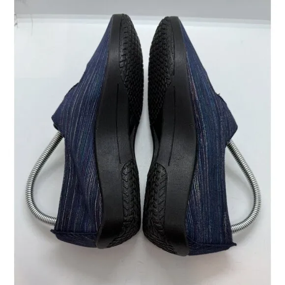 Arcopedico Leina Sorento Flats Maryjane Women’s Shoes Sz 7.5-8 EU 39 Navy/Multi